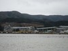 陸前高田復興状況(1)(土砂運搬の巨大なベルトコンベアが建設され復興の槌音が響いています)